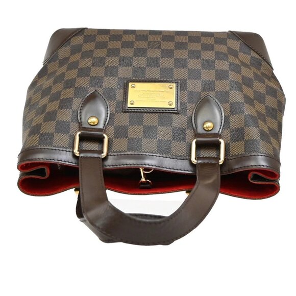 LOUIS VUITTON Hampstead PM Shoulder Bag Damier Ebene Leather BN N51205 10EF275 - Picture 3 of 16